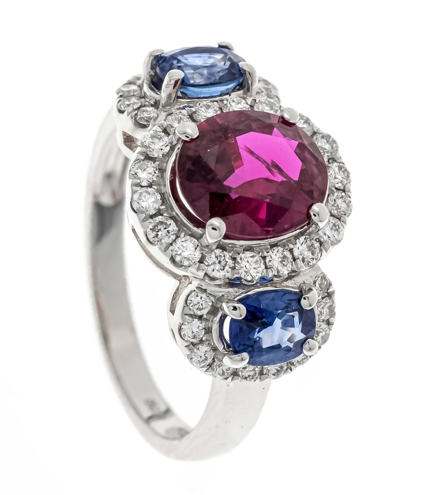 Rubin-Saphir-Brillant-Ring WG